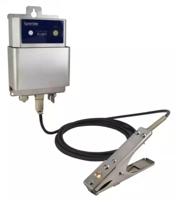 システムギア、国内防爆製品の先駆けとして、アースクリップに先端LEDを搭載した設置工事不要の「防爆アースクリップ EXP-A01」を開発　　【特許取得】　