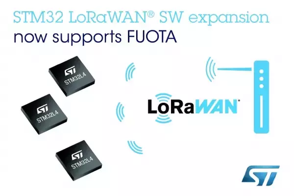 「LoRaWAN(R)のOTAファームウェア更新サポートをSTM32Cube開発エコシステムに追加」の画像