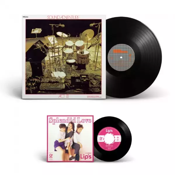 「本日11/25予約開始！オーダーメイド・ヴァイナル第4弾はLip'sのアイドル・ポップソングの名曲 と1977年発表の非売品レコード “サウンド・アドヴェンチャーACT III”！」の画像