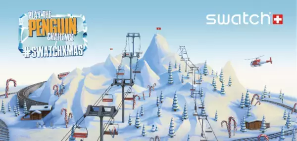 PLAY THE PENGUIN CHALLENGE！冬のゲレンデでペンギンたちとかくれんぼ！？