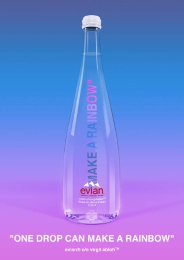 Evian R Virgil Abloh アジア限定の エビアン R スペシャルボックス ヴァージル アブロー が日本でも数量限定で発売 年1月14日 エキサイトニュース