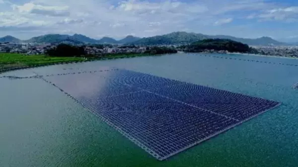 太陽ホールディングス子会社、太陽グリーンエナジーが11カ所目の水上太陽光発電所を香川県に開所
