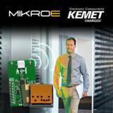 「マウザー、KEMET社製焦電型赤外線接近センサを搭載した、Mikroe社のPIR Clickセンサの取り扱いを開始」の画像1