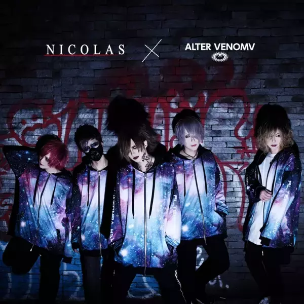 「V系を世界へ」を謳う新進気鋭ブランドALTER VENOMV（オルターベノム）、注目のV系バンド"NICOLAS"（ニコラス）とのコラボアイテムを発表