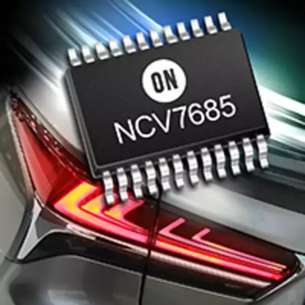 オン・セミコンダクター、先進の車両照明アプリケーション向けの車載LEDドライバとコントローラを発売
