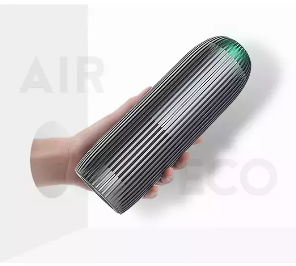 「【最大31% OFF】除菌率98.9％の特許取得の浄化システム！車載用ポータブル空気洗浄機「NEEKIN」【ワンボタン簡単操作/高耐久アルミニウム合金採用】」の画像