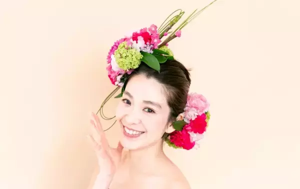 お花のプロである花屋が届ける、子育て世代に向けて桃の節句の撮影サービスを実施中
