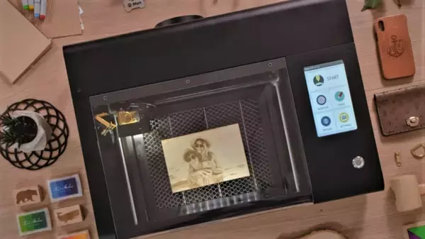 コスパ抜群のCO2レーザー加工機「beamo」の総支援額が2,000万円を突破しました