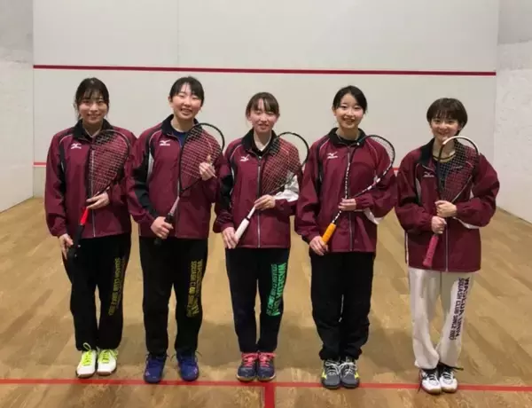 【スカッシュ】全日本学生団体戦　男子は順天堂V4，女子は早稲田が悲願の優勝！