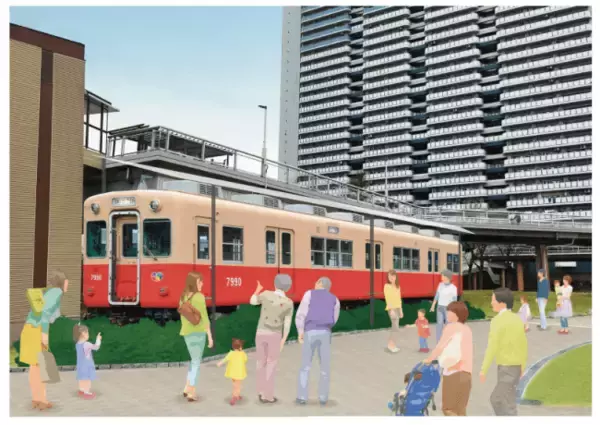 阪神電鉄とUR都市機構が包括連携協定を締結　沿線のUR団地を中心とした地域活性化への取組みを開始　～阪神電車の「赤胴車」を武庫川団地内に設置し、地域のコミュニティ拠点に～