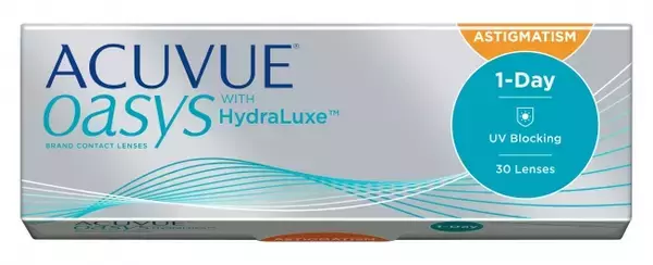 「瞳の動きにレンズがシンクロし、どんな瞬間でもぶれない視界へ　「ワンデー　アキュビュー(R) オアシス(R) 乱視用」3月26日（木）より全国の一部店舗にて発売」の画像