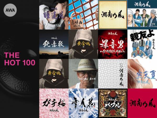 楽曲解禁の湘南乃風が Awa のランキングを席巻 The Hot 100 100位以内に89曲がランクイン 2020年5月2日 エキサイトニュース