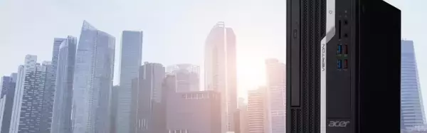 Windows 10 Pro搭載 ビジネスに合わせて最適なCPUとストレージの組み合わせを選べる コンパクト設計の法人向けデスクトップVeriton X シリーズ 発売中