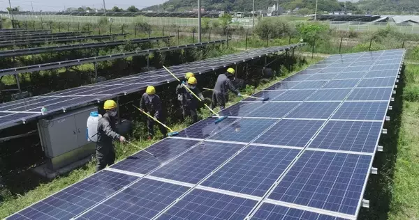 環境や発電設備に配慮した、新洗浄サービス「テクサPVケアフル洗浄サービス（PVCC）」を開始