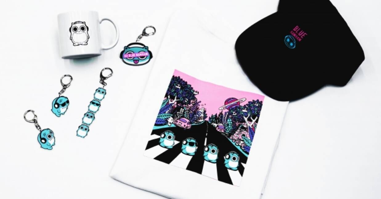 ブルーハムハム の公式オンラインストアが6月5日にオープン アパレルや雑貨などのアイテムを発売 年6月3日 エキサイトニュース