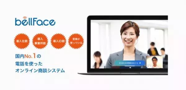 「bellFace（ベルフェイス）SMBCグループ実施のテレワーク導入支援プログラムに参画」の画像