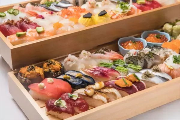 【期間限定食べ放題】「和牛生ハムいくら」「合鴨雲丹」「玉子トリュフ」など京寿司メニュー28種&京鴨しゃぶしゃぶ食べ放題が新宿の京ダイニング「京町恋しぐれ 本館」にて6月16日（火）よりスタート！