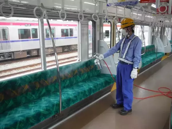 京王線・井の頭線の全車両に抗ウイルス・抗菌加工を実施します