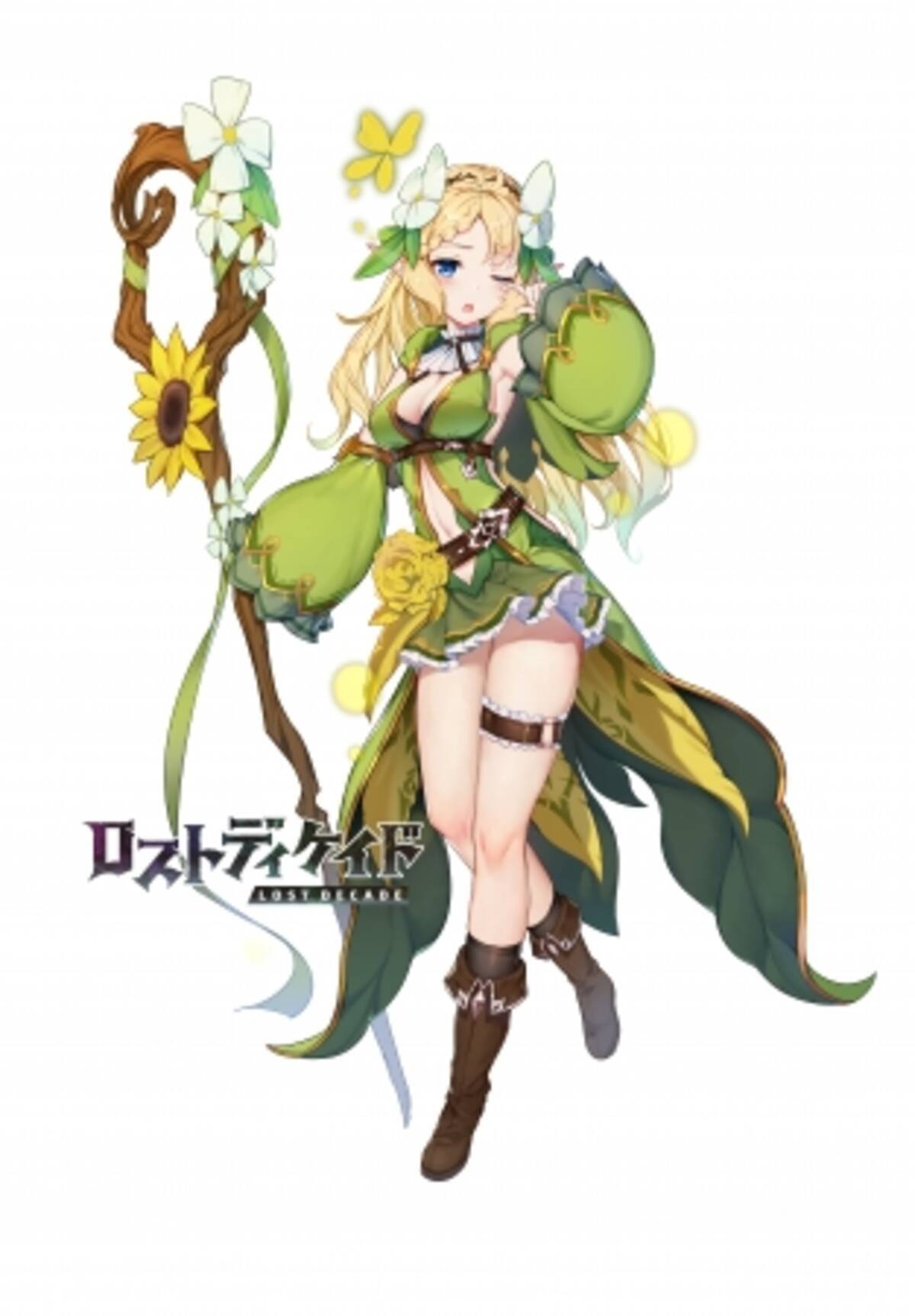 ロストディケイド 新キャラクター ユナ 太陽の祭司 Cv 優木かな 登場 年6月22日 エキサイトニュース