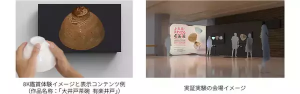 「8Kで本物に触(ふ)れる」をテーマに開発した文化財鑑賞ソリューションの実証実験を東京国立博物館で公開