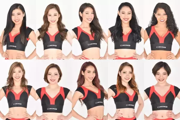 「2020-21シーズン アルバルク東京チアリーダーメンバー発表」の画像