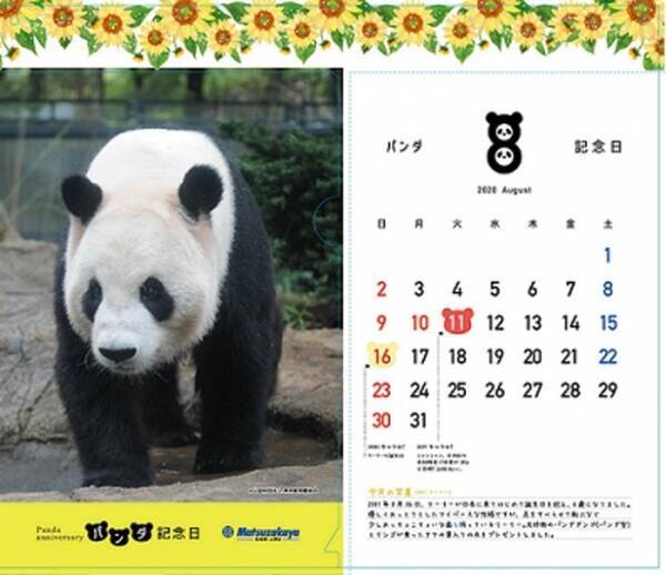 パンダ好きは見逃せない パンダ記念日カレンダー入りクリアファイル プレゼント 年7月10日 エキサイトニュース