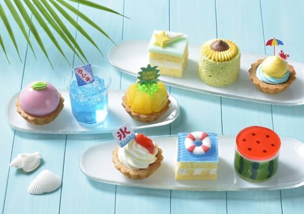 銀座コージーコーナー ワクワクがいっぱい詰まった 夏 がスイーツに 7月17日よりプチケーキ詰め合わせ サマーホリデー を期間限定で販売 年 7月15日 エキサイトニュース