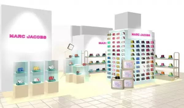 「「マーク ジェイコブス」より発売以来、ベストセラーバッグとなった＜THE SNAPSHOT＞。過去のアーカイブから新作までが一堂に並ぶ、特別なPOP UP SHOPが銀座三越に出現！」の画像