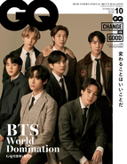 BTSが表紙を飾る『GQ JAPAN』10月号、世界21カ国/地域の『GQ』が共同宣言「CHANGE IS GOOD」を発表