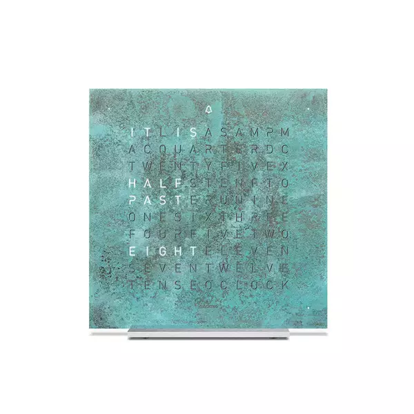 2020年新作のテーブルクロックが日本入荷。QLOCKTWO TOUCH「ビンテージカッパー」、「シルバー＆ゴールド」