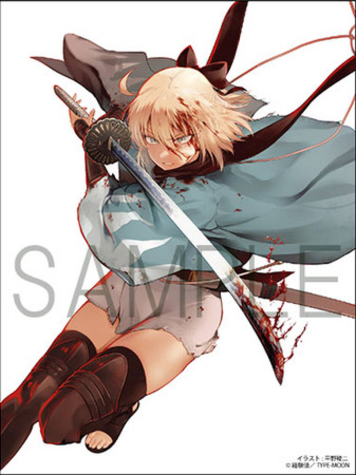 沖田総司のアクリルアートボードがセットになった「帝都聖杯奇譚 Fate 