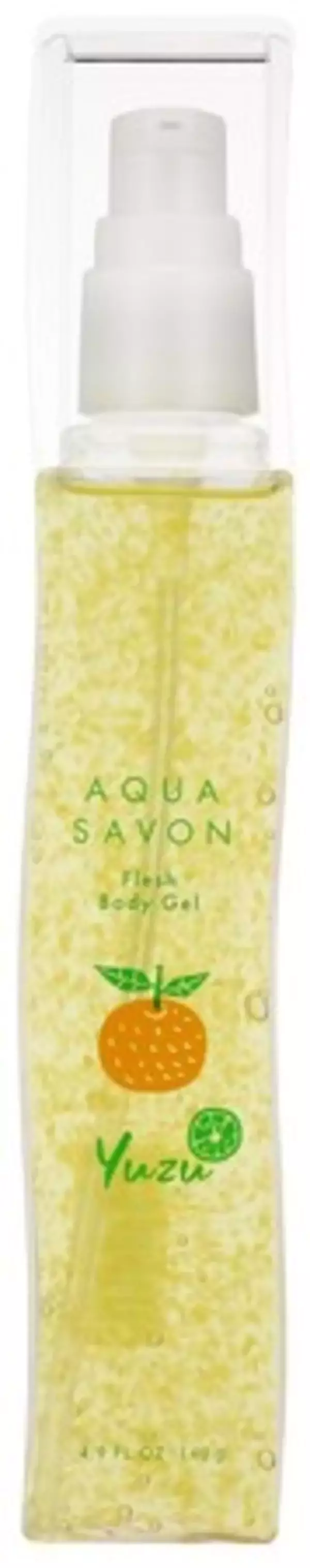 ゆずの香りで、ゆず湯に入ったような癒しと季節感を楽しめる新商品『アクア　シャボン　果肉風ボディジェル　ゆずの香り』11/22(日)新発売