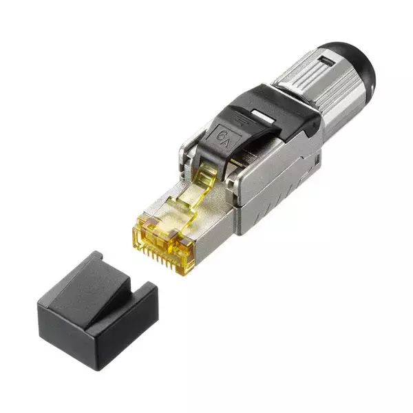 耐久性に優れたカテゴリ6A自作用RJ-45シールドコネクタを発売