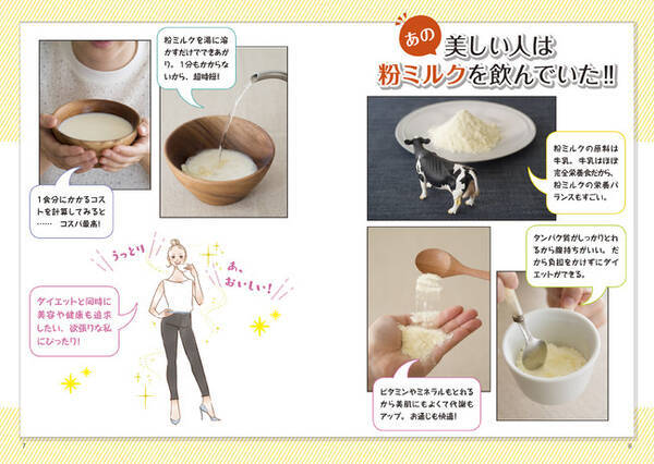 老け顔になりたくない 美しく健康的にやせたい人は 粉ミルク がおすすめ 美肌がかなうダイエット本発売 年10月12日 エキサイトニュース