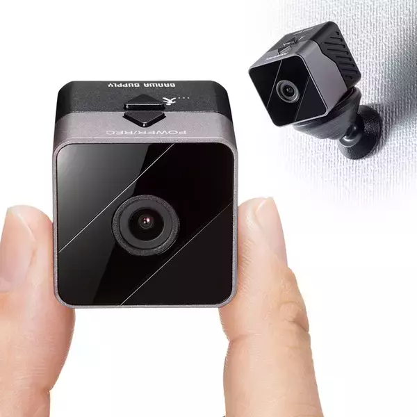 暗闇でも撮影できる赤外線センサー内蔵の超小型セキュリティカメラを発売