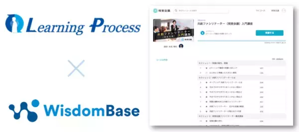 視覚会議(R)を運営するラーニングプロセスがWisdomBaseを導入