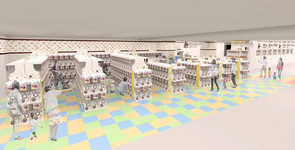 バンダイナムコアミューズメント 大型カプセルトイ専門店を各地に展開 ガシャポンのデパート 博多バスターミナル店10月30日 金 オープン 年10月29日 エキサイトニュース