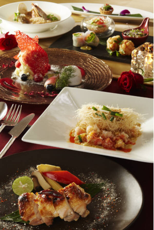 今年はいつもより長くクリスマスを楽しめる タイ料理 マンゴツリー東京 クリスマスディナーコース 年11月2日 エキサイトニュース