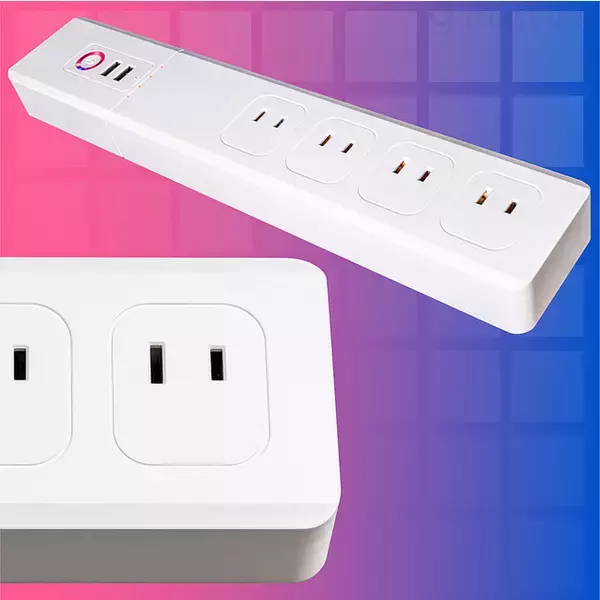 ★新商品★ スマートコンセント「Power Strip」自宅を手軽にスマートホームに！【Alexa／Google Assistant対応／全6電源を遠隔操作】をGLOTURE.JPで販売開始