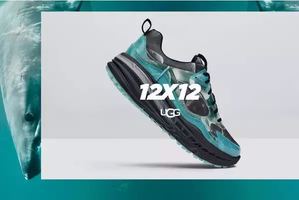 UGG 12×12コレクションから11月の限定版スニーカー CA805 x SHARK VISION登場