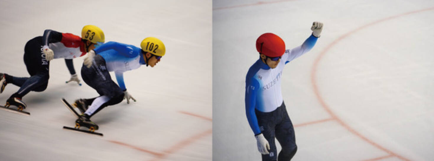 株式会社シュゼット ホールディングス所属のスピードスケートショートトラック選手 小山陸が第66回西日本ショートトラックスピードスケート選手権大会で男子総合優勝 年11月10日 エキサイトニュース