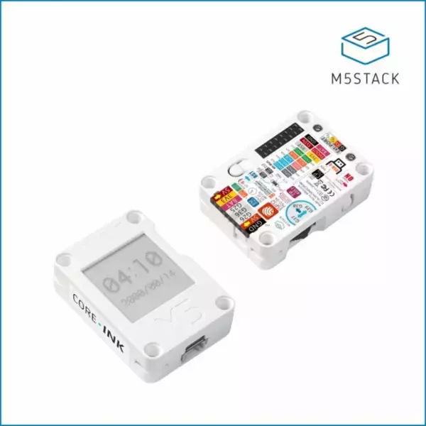 人気のM5Stackコアシリーズ最新機種、電子ペーパーディスプレイ搭載『M5Stack CoreInk 開発キット』、スイッチサイエンスウェブショップで2020年11月12日販売開始