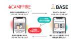 「BASE、国内最大のクラウドファンディングを運営するCAMPFIREと資本業務提携を締結」の画像1