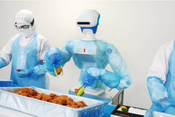 人材派遣と食品盛り付け作業の人型協働ロボットが連携 人とロボットが共に働くニューノーマルな未来の実現へ 年11月17日 エキサイトニュース