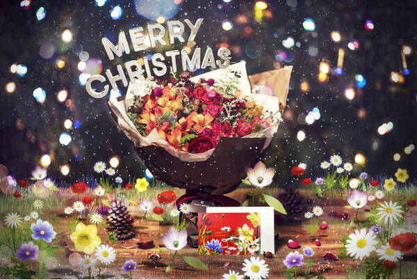 クリスマスプレゼントに 花束 ネイキッドのar新感覚フラワーギフト 年11月17日 エキサイトニュース
