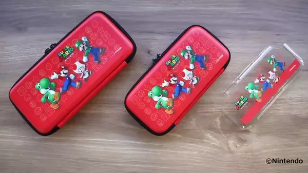スーパーマリオのオフィシャルアクセサリーが発売開始！「Nintendo Switch(TM)ライセンスアクセサリー『スーパーマリオ』シリーズ全３種」本日、11月27日（金）より発売開始！