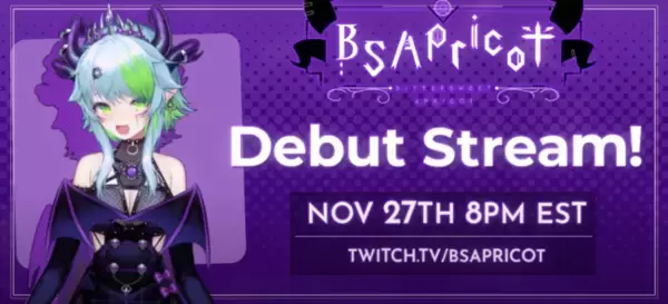 米VTuber事務所「VShojo」より、タレント「Froot (フルート)」デビュー放送実施のお知らせ