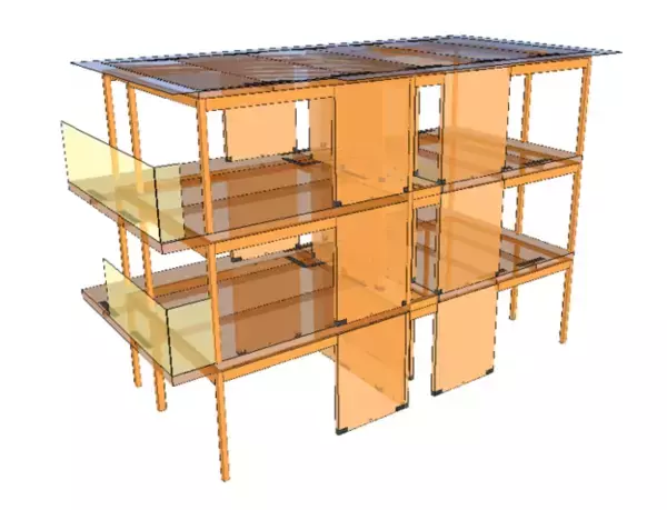 オリジナルCLTパネル工法『LC-core構法』に追加評定を新たに取得