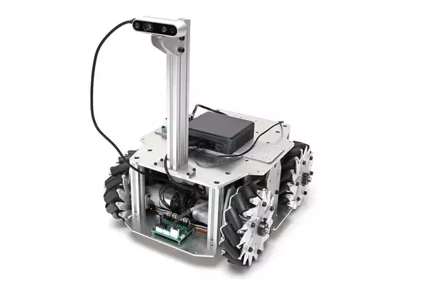 台車ロボットに3Dカメラを搭載する デプスカメラオプション 発売