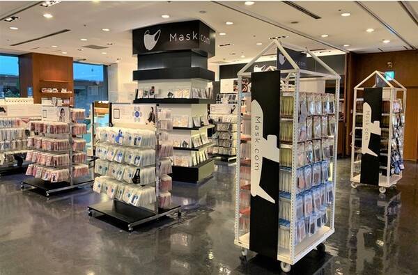 アパレル専門店のコックス ファッションマスク専門店 Mask Com マスクドットコム が 年12月17日 木 羽田空港搭乗口 に期間限定オープン 年12月18日 エキサイトニュース